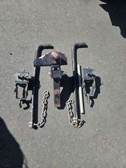 Load distribution hitch