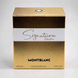 * Authentic Montblanc Signature Absolue EDP 3.0 oz / 90 mL Brand New & Sealed Perfume for Women
