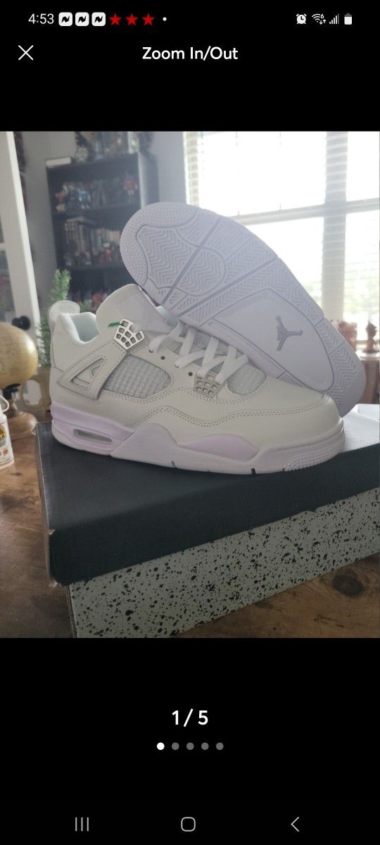 Jordan 4 Retro Pure Money