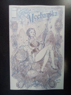 Lady Mechanika The Mechanical Menagerie #1 (Of 4) Cover C 1:10 Joe Benitez & Martin Montiel B &W Variant