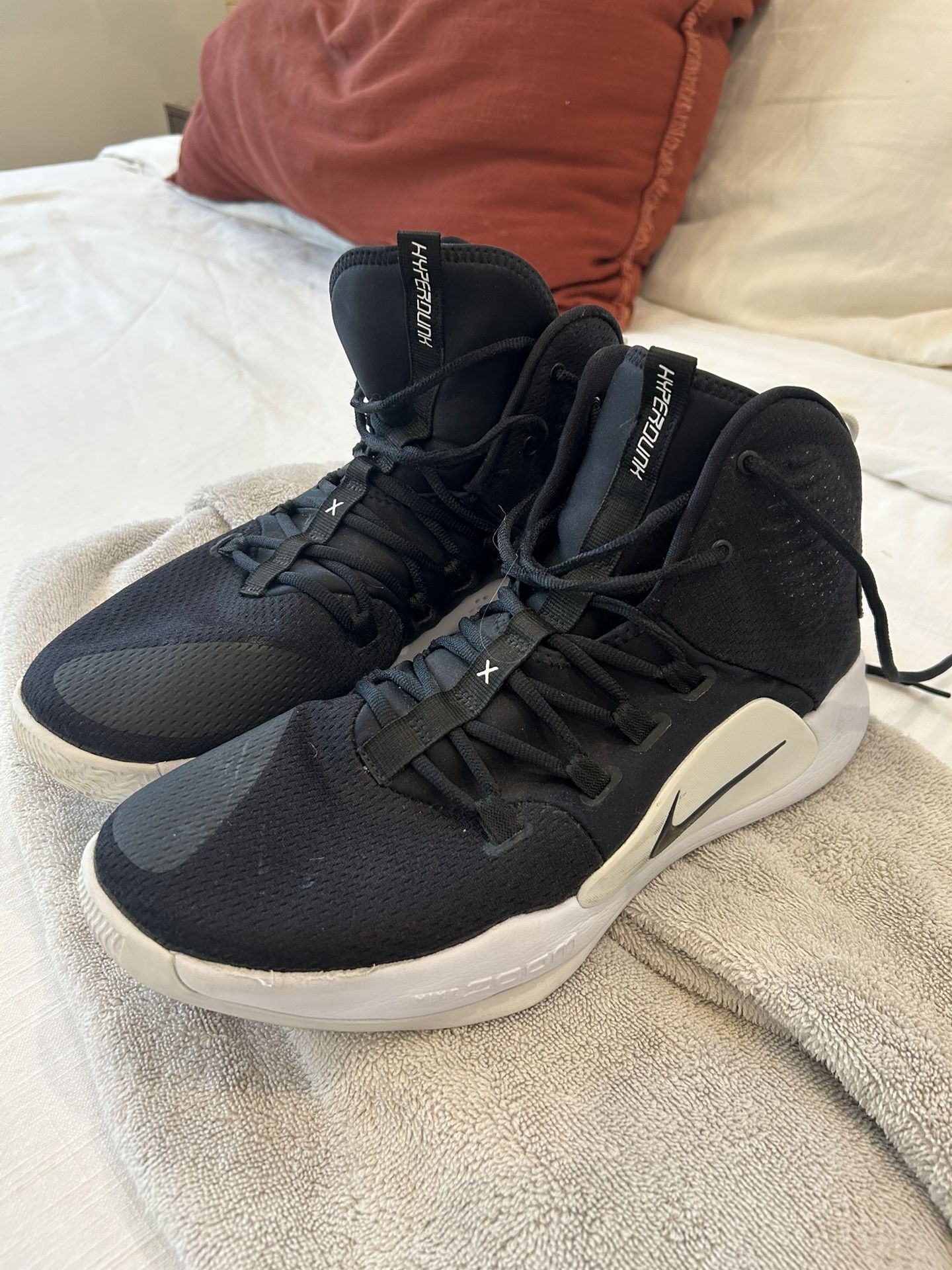 Nike Hyperdunk x TB Men's Sneakers Black/White Size 13.5