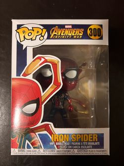 Funko Pop SpiderMan Iron Spider #300 Avengers Infinity War