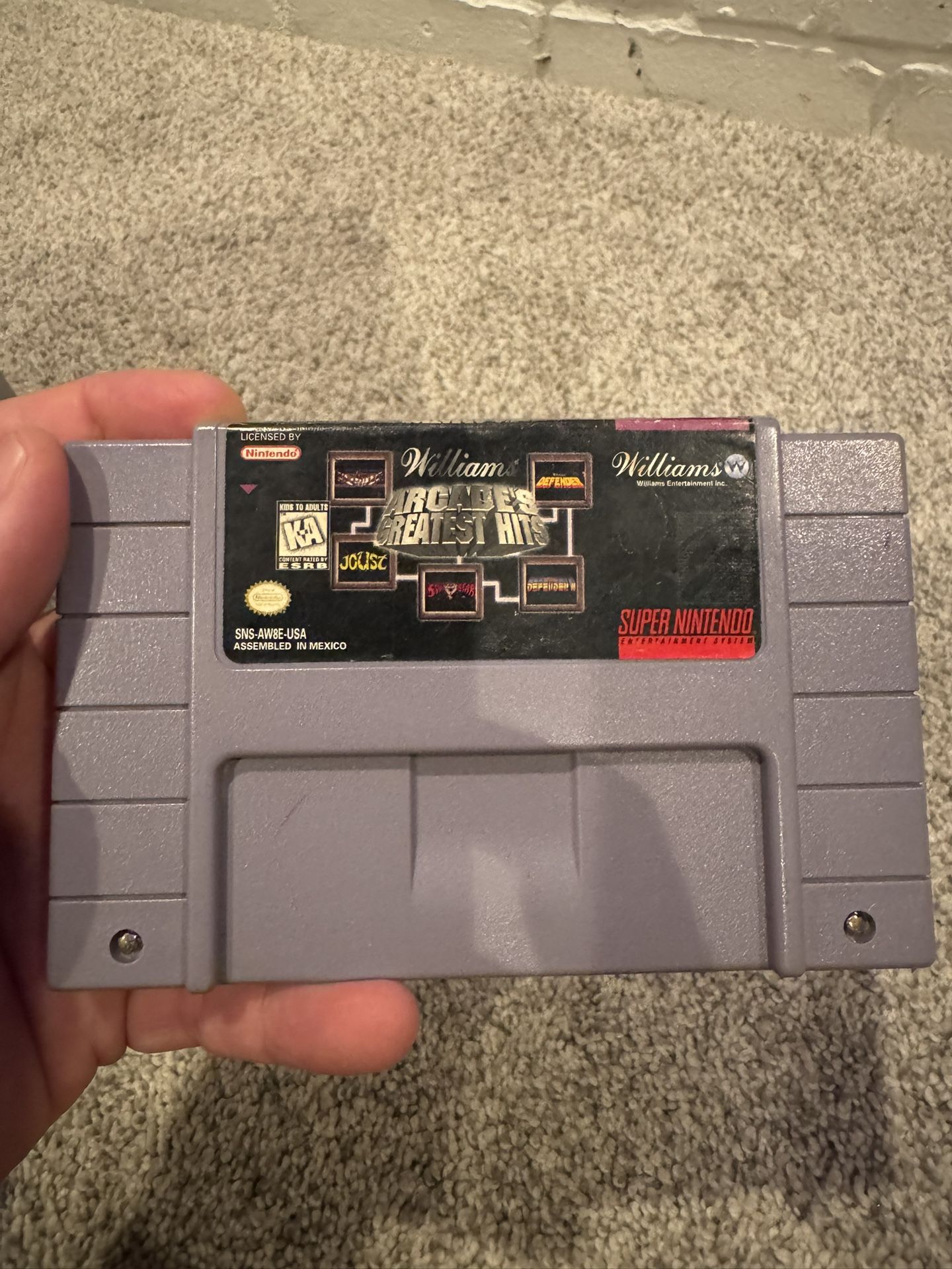 Super Nintendo Game 