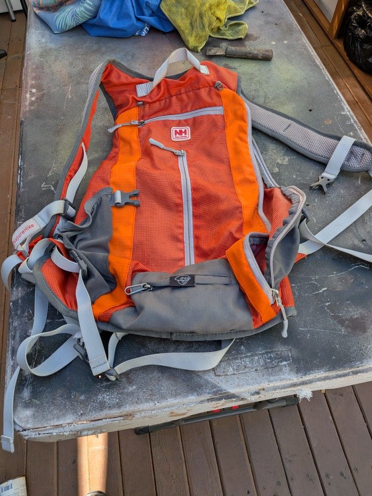 New Price Backpack And Items