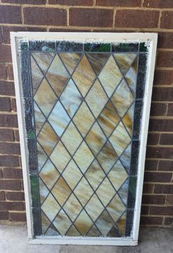 Decorative Stained Glass Window Panel
