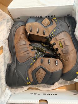 KEEN Work Boots Wide Toe