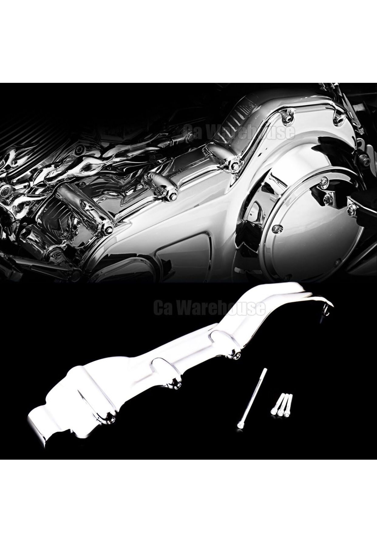 Chrome Inner Primary Cover for 2009-2016 Harley Davidson