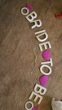 Bridal signs
