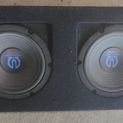 10 Inch Pioneer Subwoofer  With Box