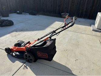 Black Decker Electric Corded Lawn Mower