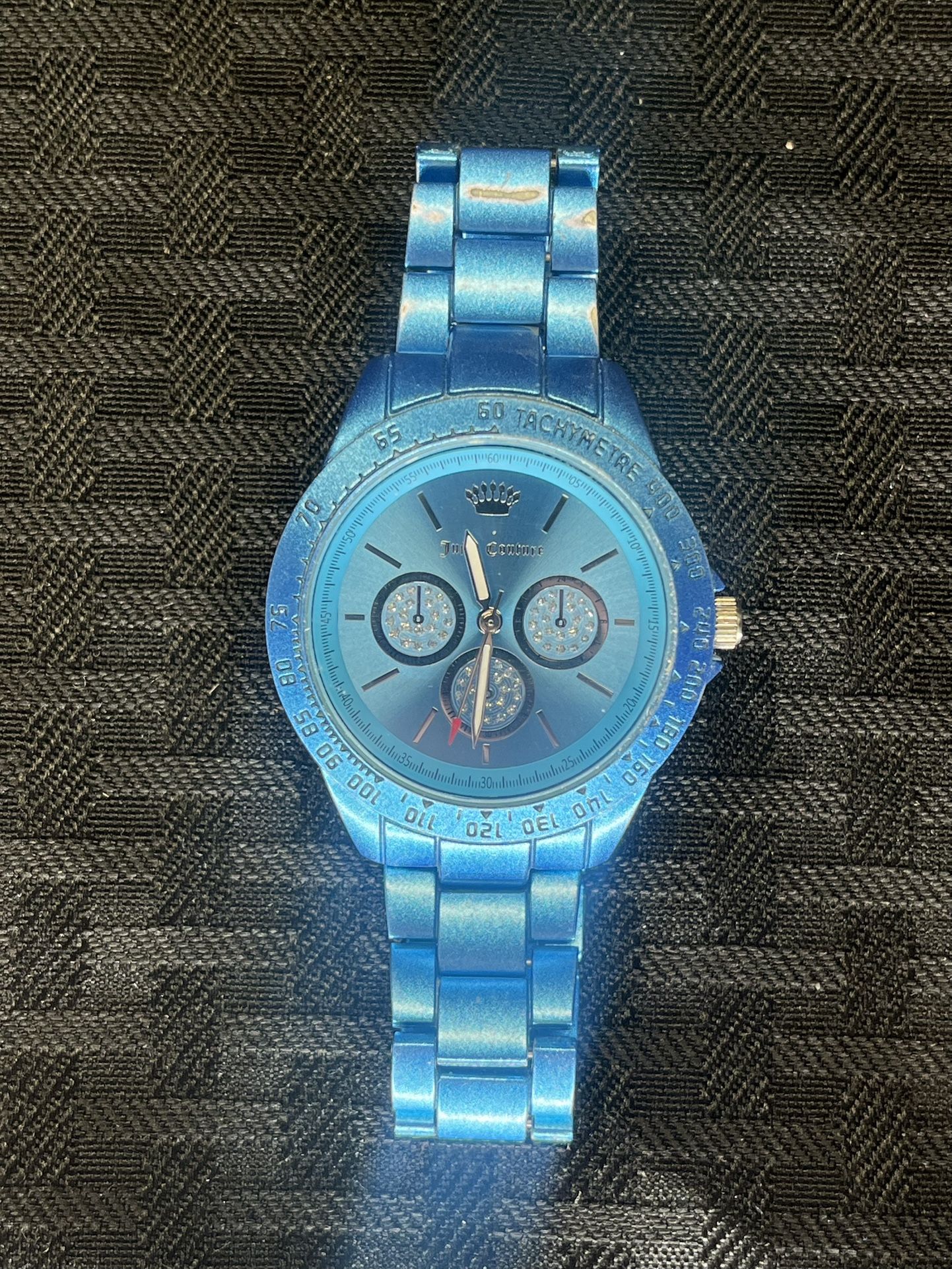 Blue Women’s Juicy Couture Black Label Stainless Steel Watch 