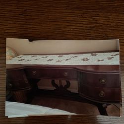 Antique mahogany Vanity Table 5 Drawers