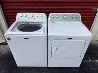 Maytag Washer And Dryer in good condition. Free delivery and installation