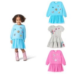 Peak Toddler Girls Sequin Dresses Brand New With Tags 