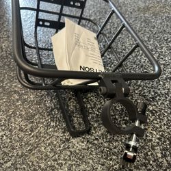 Bike E Bike Quality Basket New Black Metal 