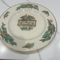 Vintage very rare Christmas plates 6 pieces 