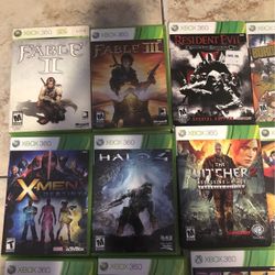 Assorted Xbox 360 Games
