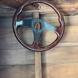 Gt Wood Grain Steering Wheel 