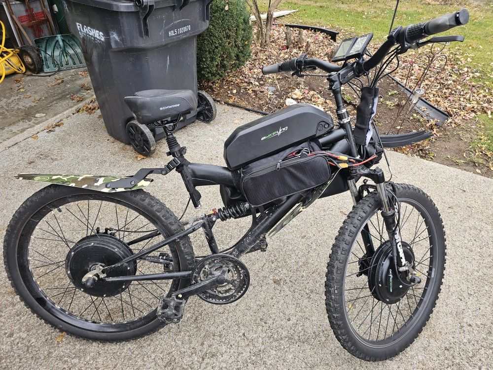Mt. Bike Converted Into E-bike (24inch)