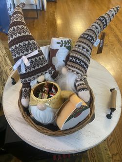 Gnome Themed Basket