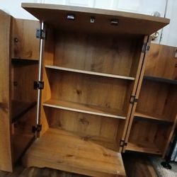 DVD Storage Cabinet With Doors