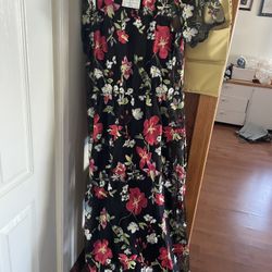 Lularoe Floral Lace Dresses With Under Dress