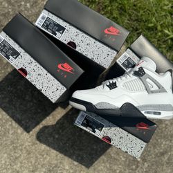 Air Jordan Retro 4 Cement 
