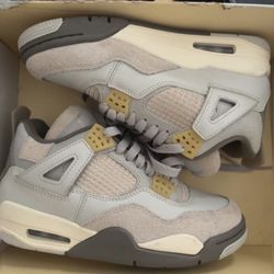 Size 4Y Nike Air Jordan 4 Retro SE Craft Photon Dust (DV3742-021) 