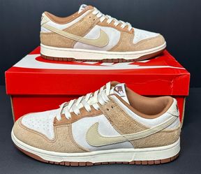 Nike Dunk Low Retro PRM Medium Curry Sail Fossil DD1390-100 Size 9.5 OG Box