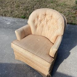 Fabric Swivel Chair