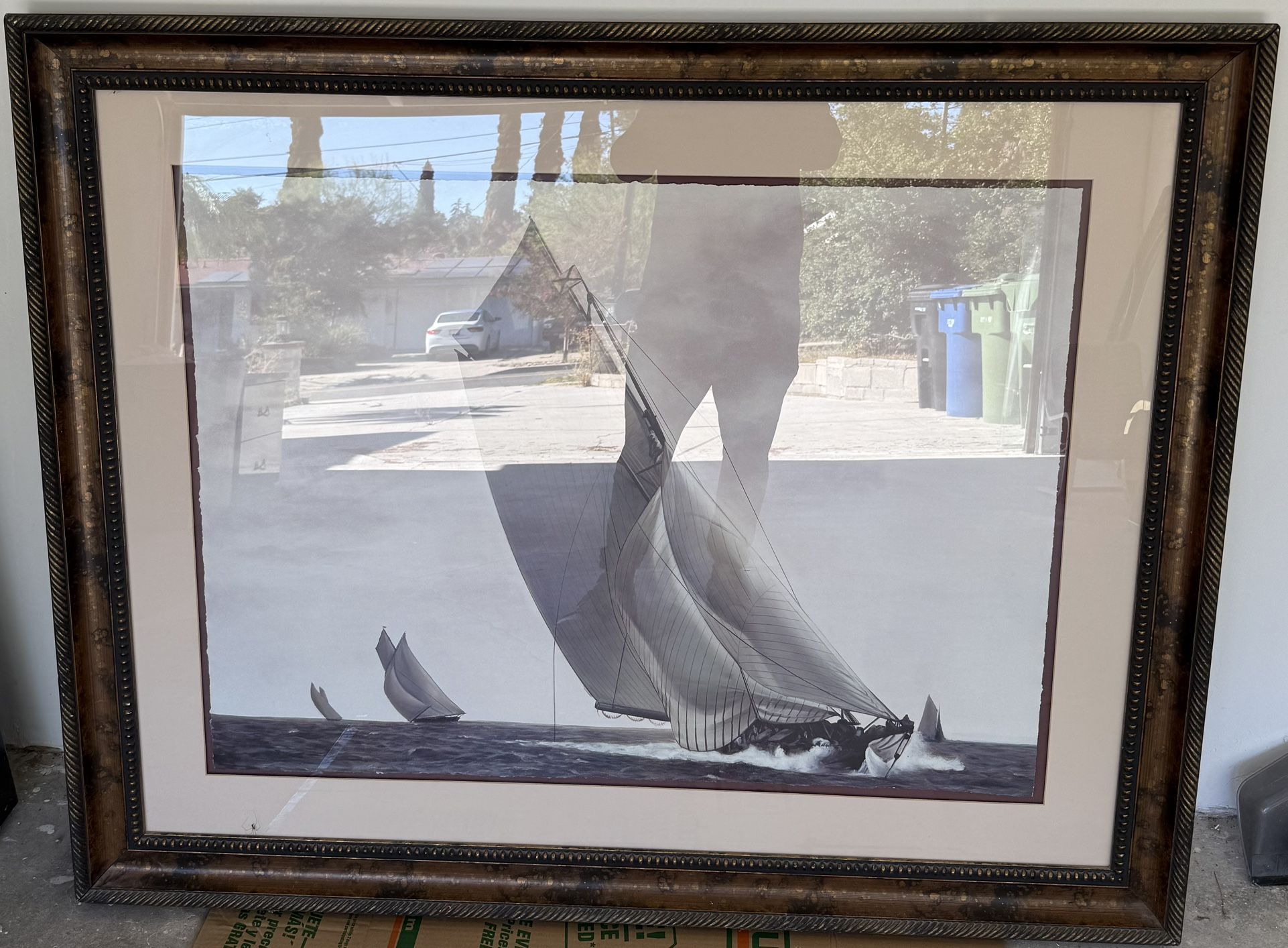 58”x47” Picture With Frame