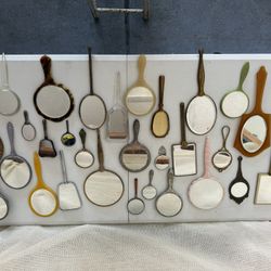 30 Antique And Vintage Hand Mirrors 