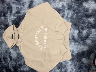 Dusty beige Xs essentials hoodie