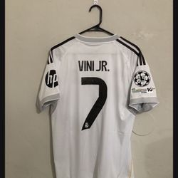 Real Madrid 2025-26 Home Vini Jr Jersey (medium Large XL 2X)
