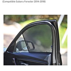 sunshades - Custom Side Window sunshades (Set of 4) (Compatible Subaru Forester 2014-2018