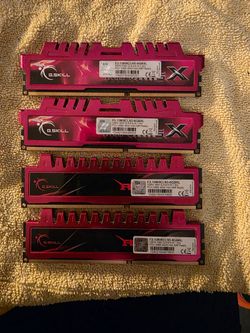G Skill 16GB of DDR3 1600MHz RAM