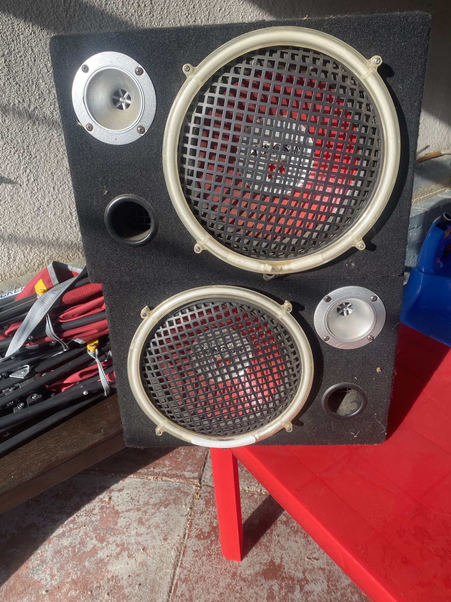 10 inch speakers they work good Walmart brand