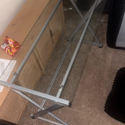 Glass Desk 
