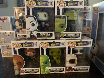 Funko Pop Universal Monsters Lot