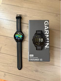 Garmin Forerunner 165 GPS Running Smartwatch – Good Condition