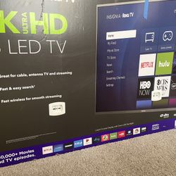 55 inch insignia Roku 4K ultra HD LED TV