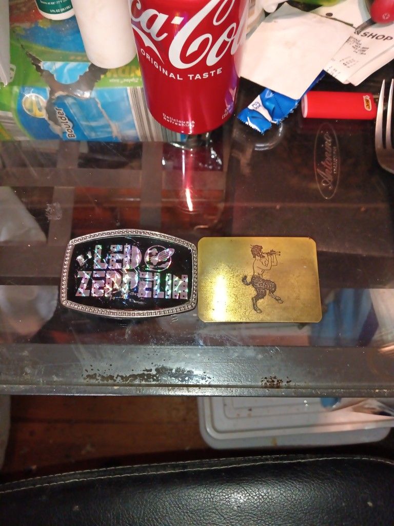Led Zeppelin Vintage Belt Buckles