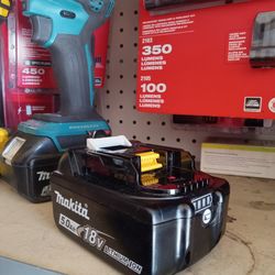 Makita 18-Volt Lithium-Ion 5.0ah Battery