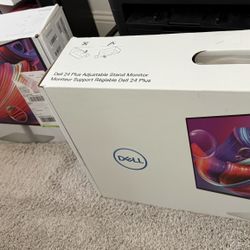 Brand New Dell 24” IPS Monitors (2-Pack) – Sealed – $200