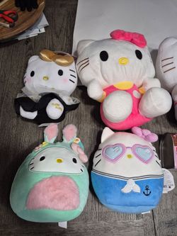 Hello kitty plushies