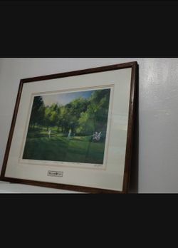 SIGNED - NUMBERED 27/950 LITHOGRAPH - TOM LYNCH WATERCOLOR ARTWORK  29"×23"