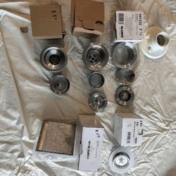 Plumbing-Sink flanges, Strainer, And Shower Drain