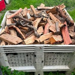 Dry Split Almond Mix Firewood!!!Ready Too Burn Seasoned Wood!!!