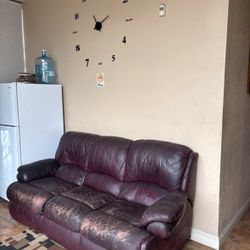 leather couch