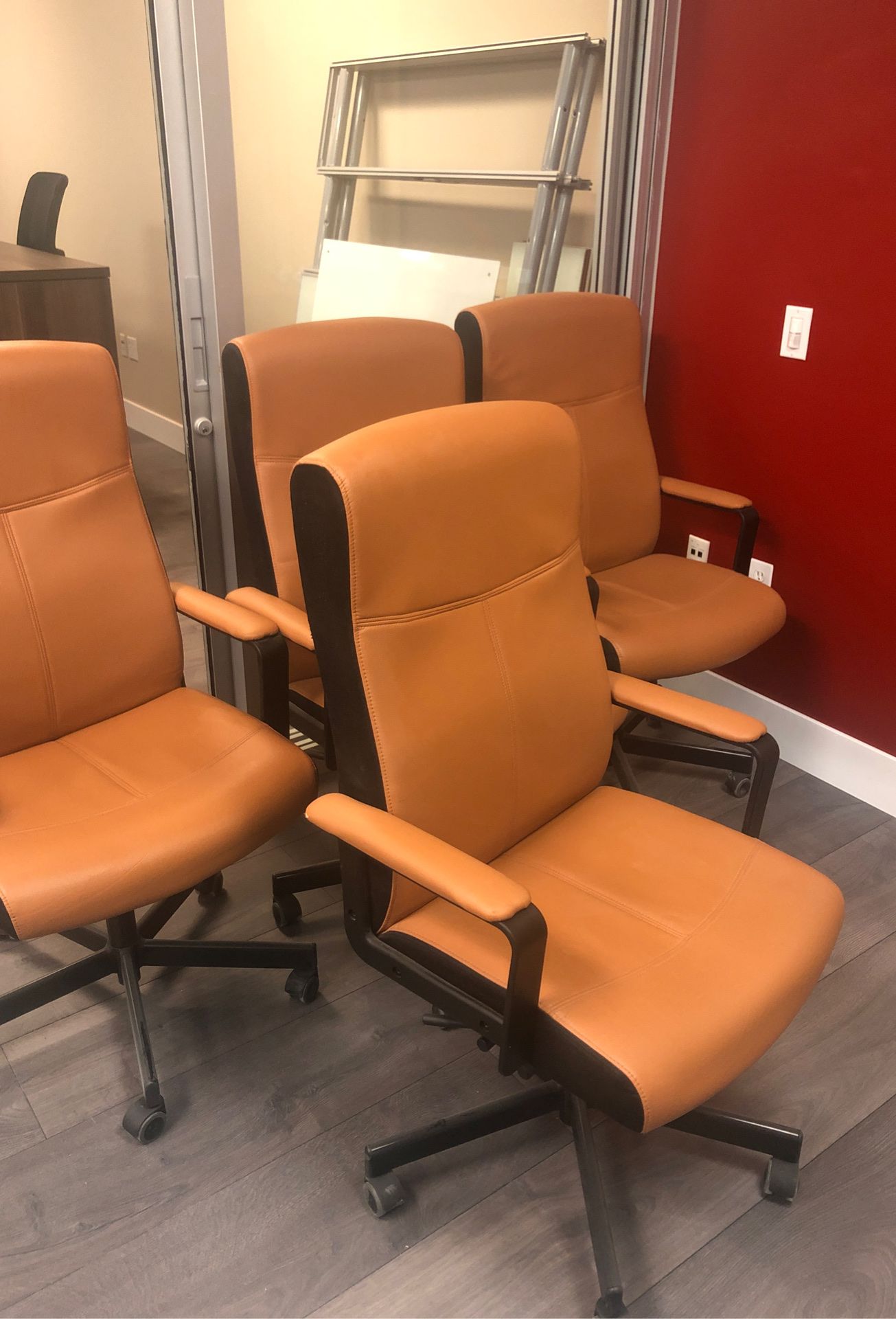 Leather Office Chairs Available for Sale - Light Wear